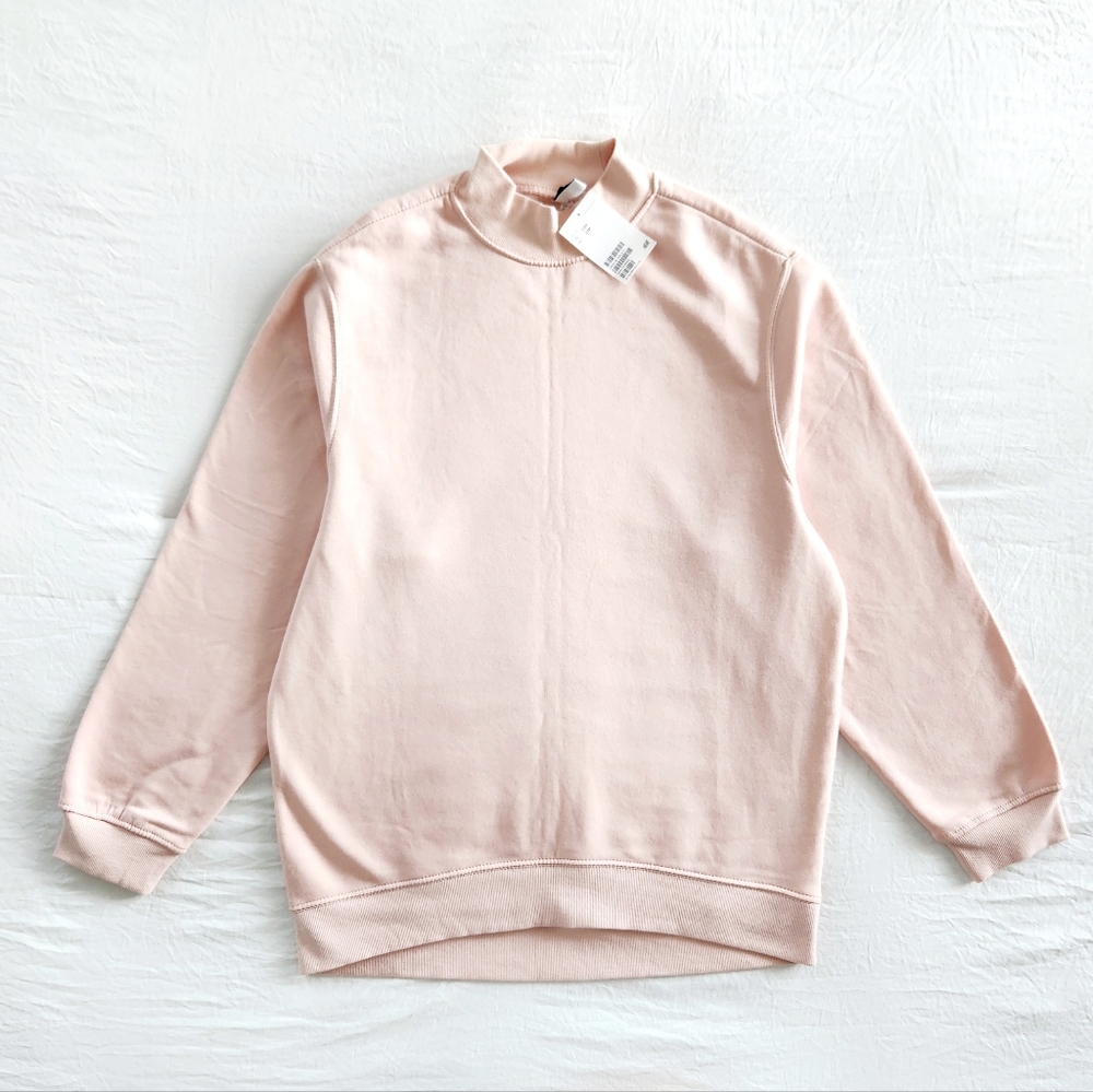 H&M Cozy Powder Pink Sweatshirt